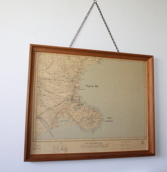 +++ MID CENTURY " CANTERBURY AREA" MAP +++ Carousel 1