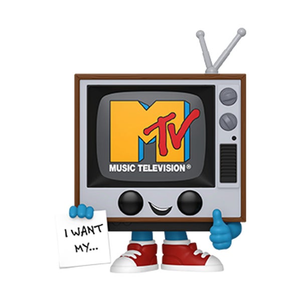 MTV - TV Set with MTV Logo Pop! Vinyl Figure Carousel 1