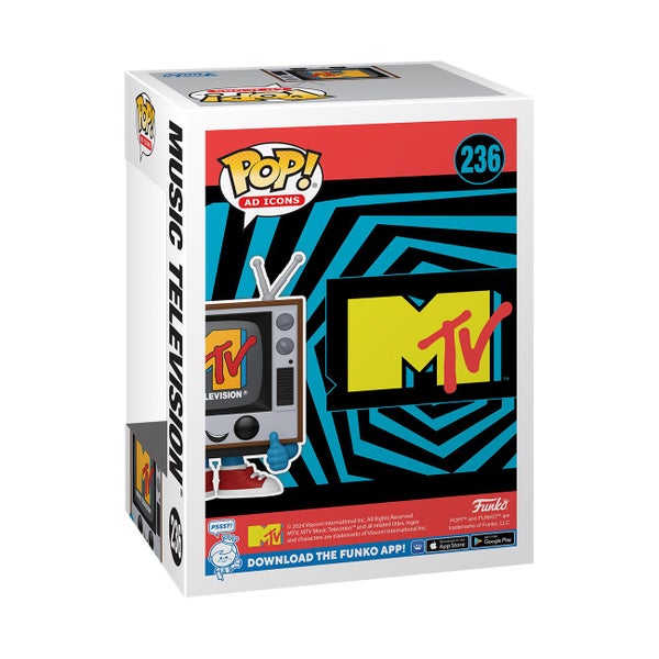 MTV - TV Set with MTV Logo Pop! Vinyl Figure Carousel 3