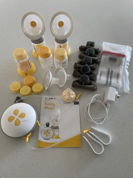 Medela swing maxi double breast pump plus accessories628647375089941115
