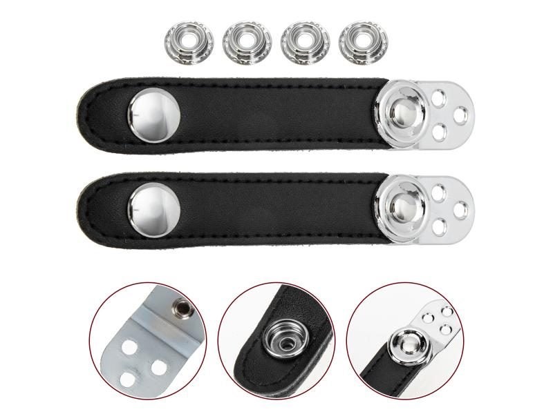 All Black Accordion Buckle Strap Child Adjustable Acordeones Para Adultos Steel Carousel 1