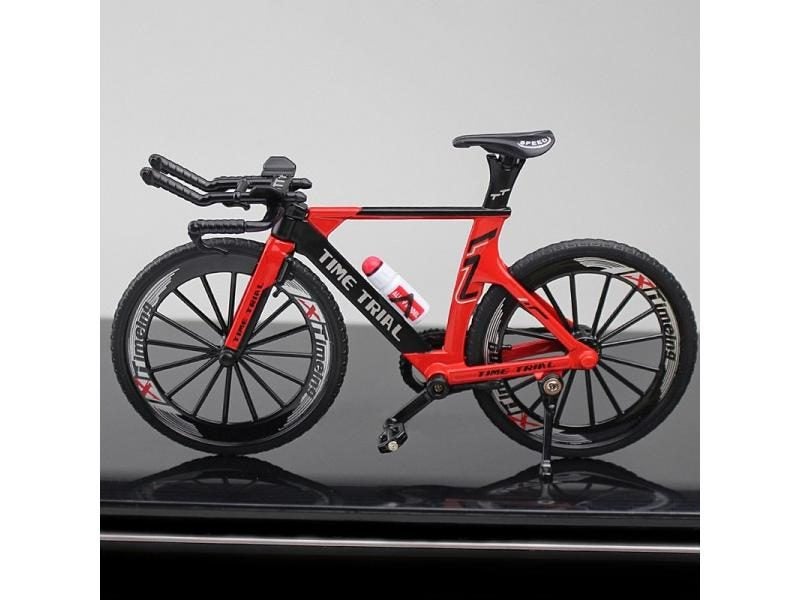 Mini 1:10 New Model Alloy Bicycle Diecast Finger Mountain Simulation Metal Bend Carousel 1