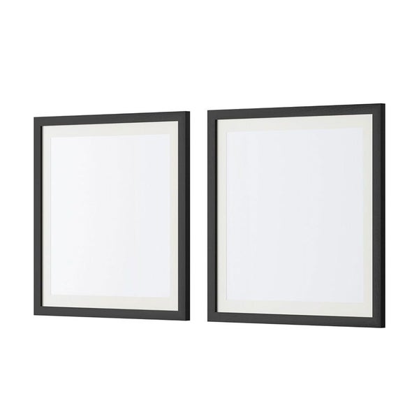 Photo Frame 2Pcs Set Black64473310136323112