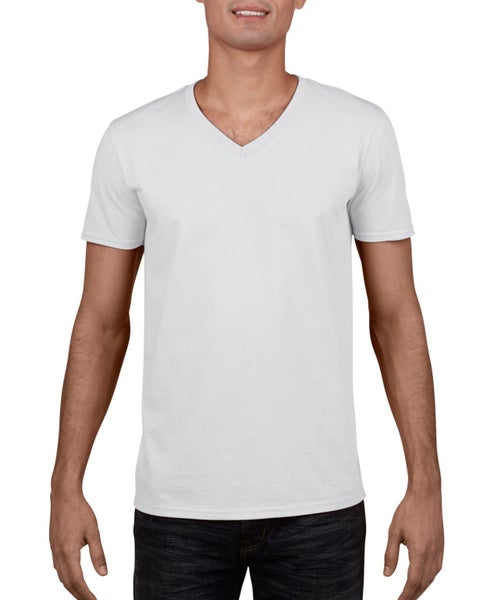 Gildan Softstyle Adult V-Neck T-Shirt Carousel 8