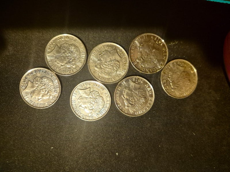 bulk 7 anzac day 50 cents coins$1!!! Carousel 3