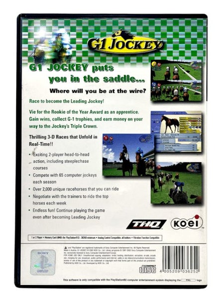 G1 JOCKEY (PS2 - PAL Edition) *EXCELLENT + COMPLETE* Carousel 3