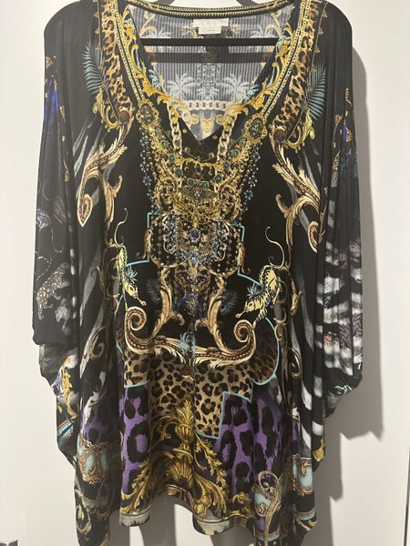 CAMILLA BAT SLEEVE DRESS Carousel 2