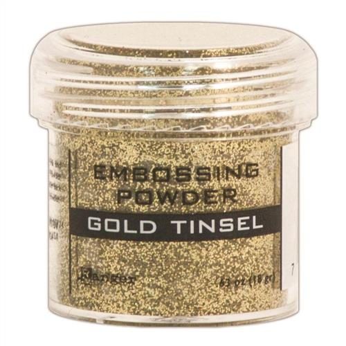 Ranger Ink Embossing Powder Gold Tinsel Carousel 1
