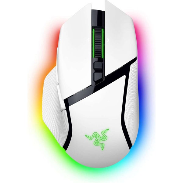 Razer Basilisk V3 Pro 35K Wireless Ergonomic Gaming Mouse (White) Carousel 1