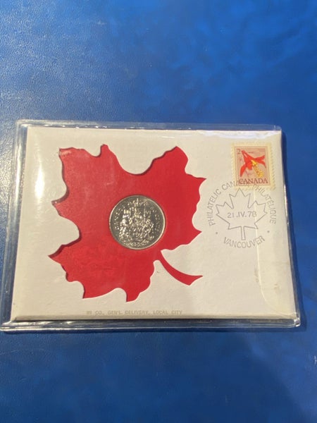 Canadian FDC & Coin 1978 Carousel 1