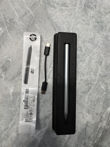 HP SPS-Zenvo Pen Natural Silver w/ Cable Part Number: L95614-001 Carousel 3