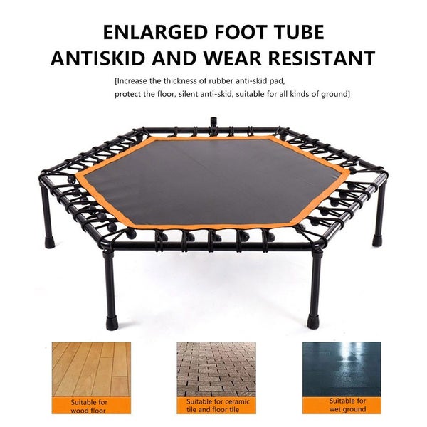 42"Mini Trampoline Rebounder ( Foldable)63003906016514114