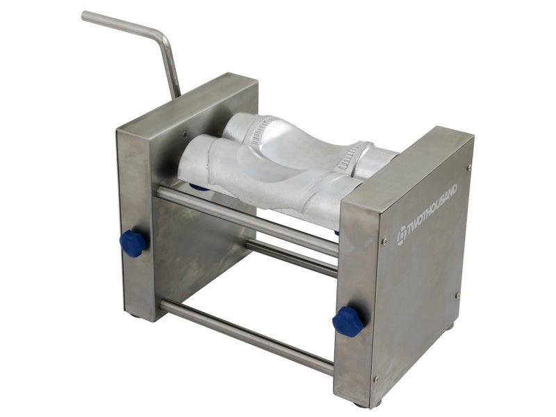 Commercial Filled Pastry Turnover Maker - Stainless Steel - Manual Crank Machine Carousel 1