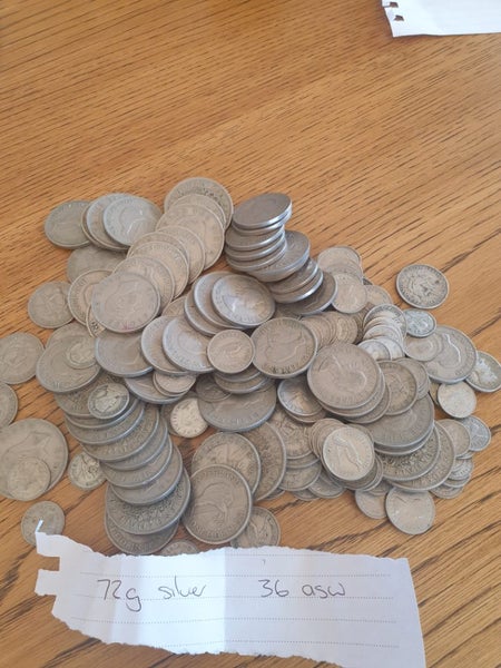 New Zealand pre decimal coins 1kilo Carousel 2