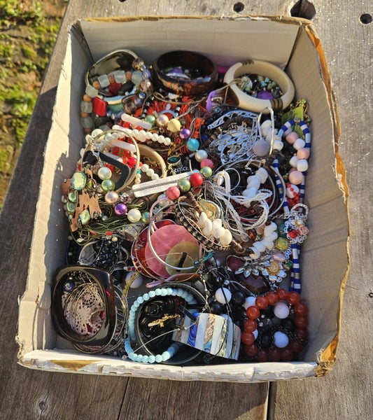 Large bulk lot of costume jewelry Carousel 1