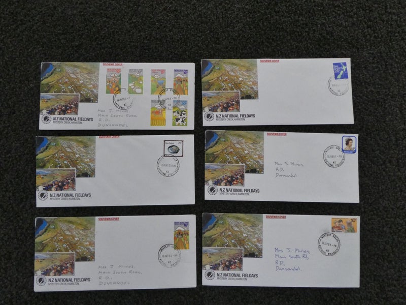 NZ Feild days FDC collection-$1res Carousel 1