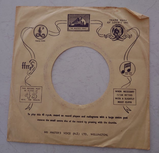 HMV multi NZ record sleeve (pre-owned) Carousel 2