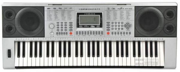 Electronic Full Size Keyboard 61 Key LCD Display Build in MP3 Player62989793343617111