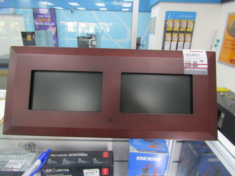 DIGITAL PHOTO FRAME DICK SMITH 7 INCH DUAL SCREEN XG3440 B16133049-4 Carousel 1