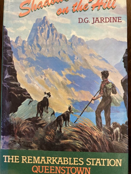 Shadows on the Hill - The Remarkables Station, Queenstown by D.G Jardine Carousel 1