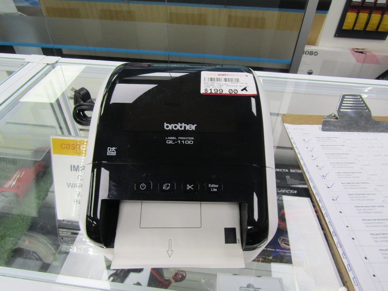 PRINTER BROTHER THERMAL LABEL PRINTER QL1100 B16133011-1 Carousel 1