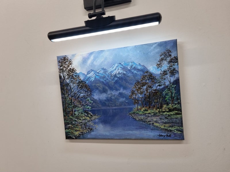 Snow Fall Fiordland - Caley Hall Fine Art Original Oil Painting Carousel 2