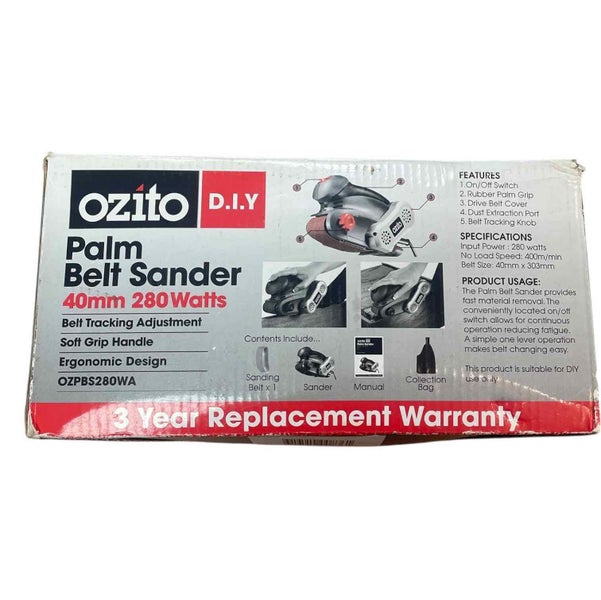 OZITO 40 MM BELT SANDER Carousel 2