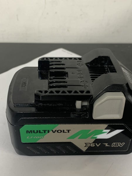 2022 HiKOKI BSL36A18 18V - 36V 5.0Ah - 2.5Ah MultiVolt Battery Carousel 2