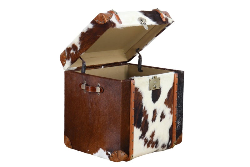 TNC Trunk Cabinet, Leather and Fur, ATK029 Carousel 1