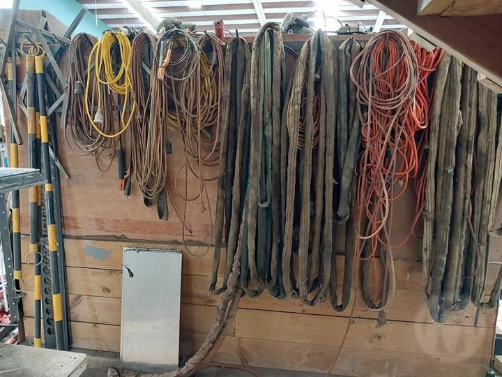 Contents OF Shelves Various Workshop Equipment Carousel 2