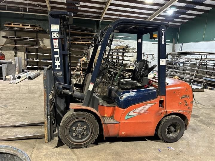 2015 Heli CPCD35 Forklift Carousel 2