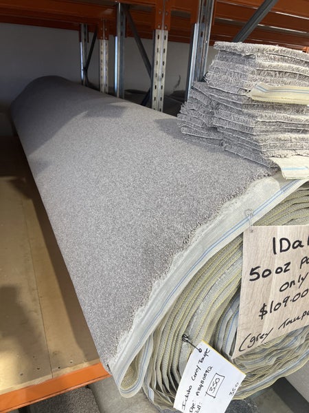 Godfrey Hirst Idaho Grey Taupe 50 oz carpet Carousel 1