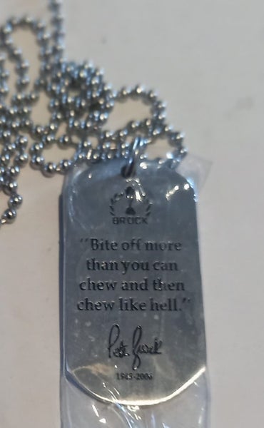 Peter Brock Dog Tag 1945 to 2006 Carousel 2