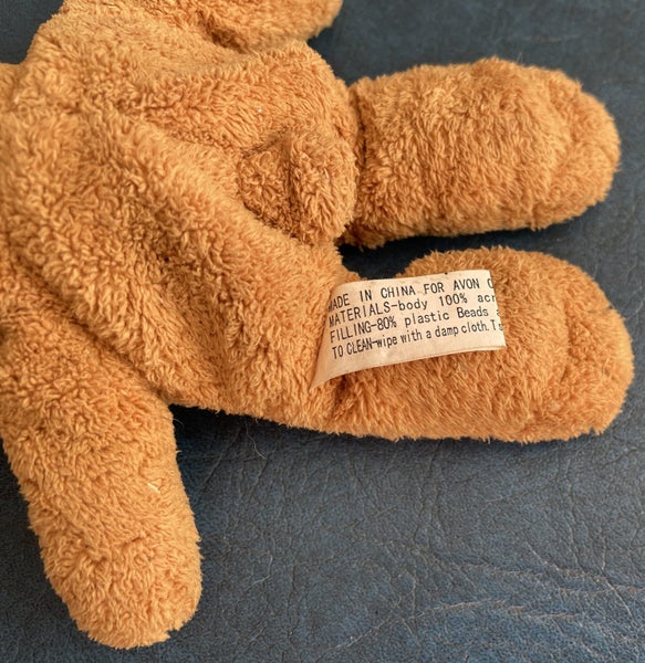 small 2001 Avon breast cancer beanie bear Carousel 3