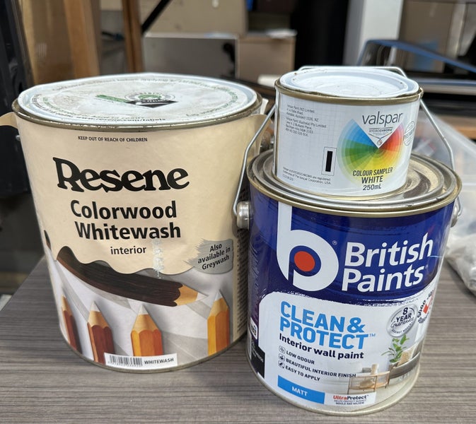 White & Black Interior Paint - $1 Reserve (Aisle 14 - Shelf H) Carousel 1