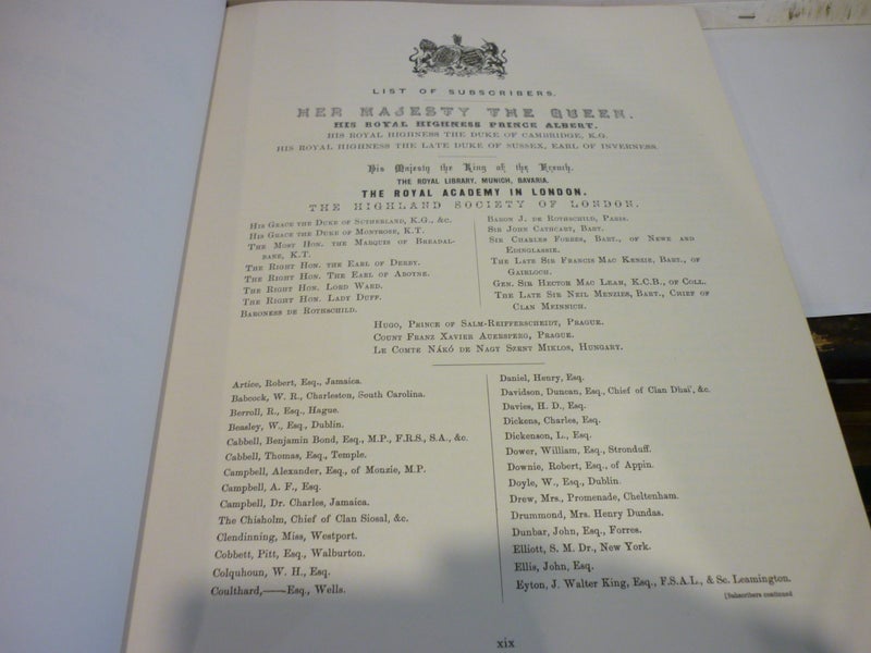 SCOTTISH CLANS OF THE HIGHLANDS. 1ST ED. 1980 R.R MC IAN. Carousel 8