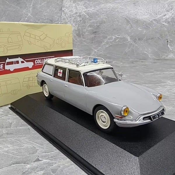1/43 Citroen ID 19 Luxe Alloy Classic Old Car Model Diecast Carousel 2