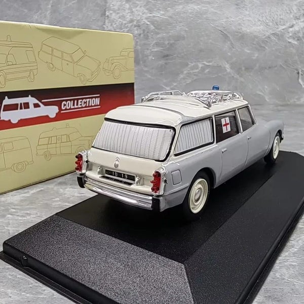 1/43 Citroen ID 19 Luxe Alloy Classic Old Car Model Diecast Carousel 6