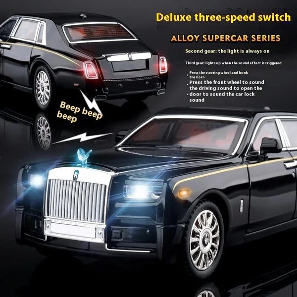1:18 Rolls Royce Phantom Alloy Diecast Carousel 2