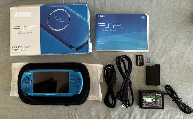 PSP-3000 Carnival Blue – 64GB – Open Box – Fully Set Up Carousel 1