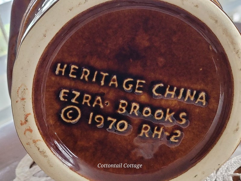 Ezra Brook Bucket of Blood Saloon Decanter Kentucky Bourbon 1970 Empty Carousel 11