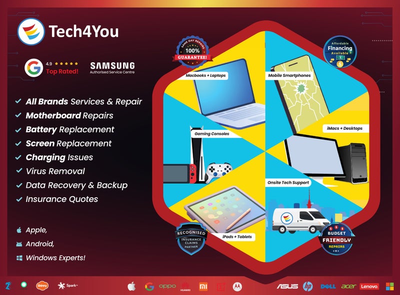 Mobile Phone, Tablet and Laptop Repairs Carousel 1