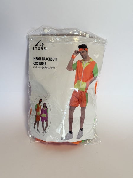Neon Tracksuit Costume Carousel 1