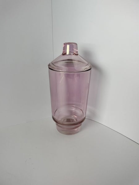 Glass lidded jar Carousel 1