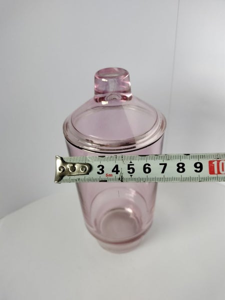 Glass lidded jar Carousel 6