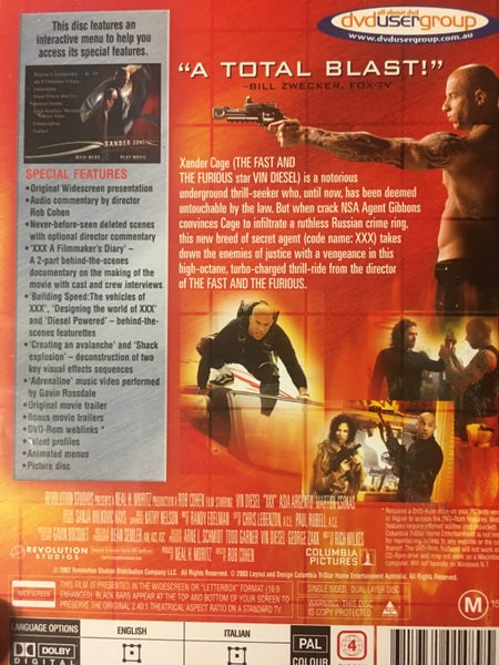 TRIPLE X - xXx (Collector's Edition) - VIN DIESEL62962614296194111