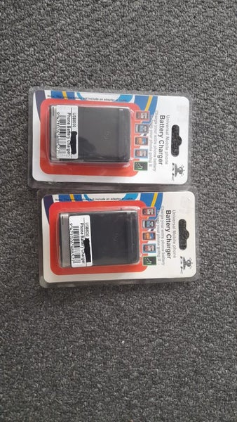 Universal mobile phone battery charger x2. Carousel 1
