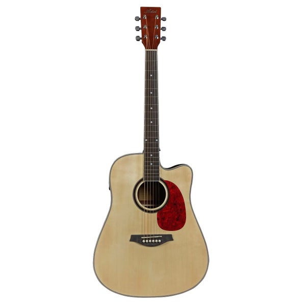 Artist LSPFX Natural Acoustic Electric Guitar w/ Speaker FX & BK Case Carousel 2