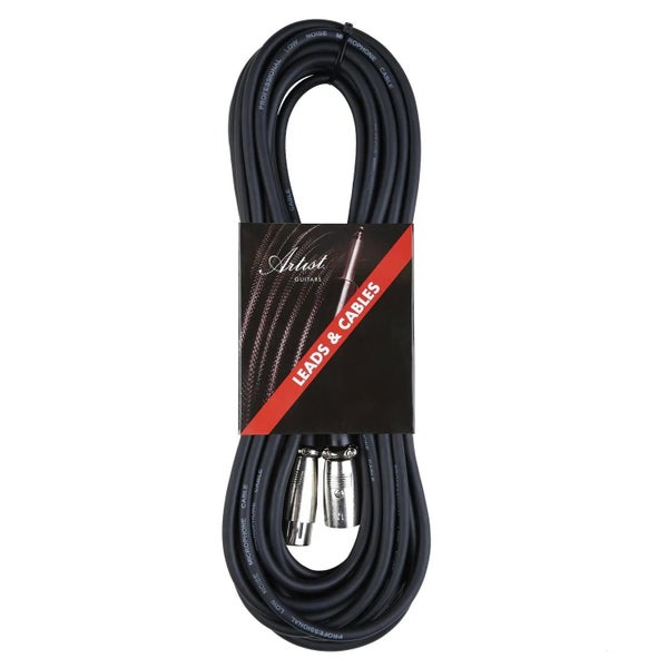 Artist MC30XX 30ft (9m) Mic Cable/Lead XLR-XLR Carousel 1