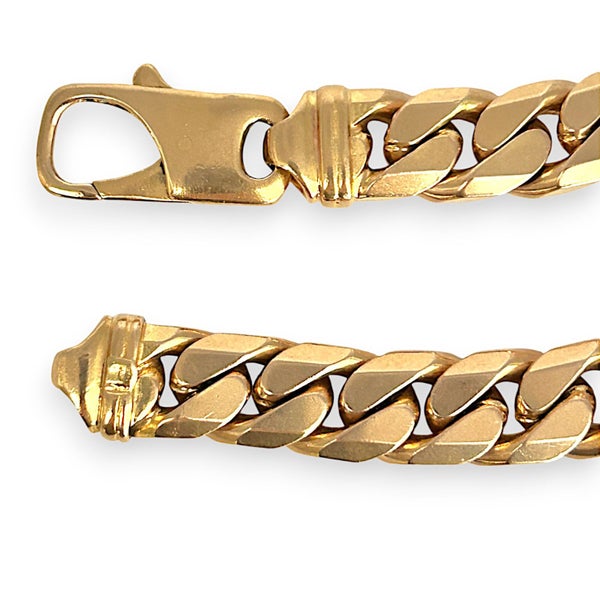 9K Gold Curb Link Massive 88.61g Bracelet, Valuation $23,000. R # 42562863852866563112